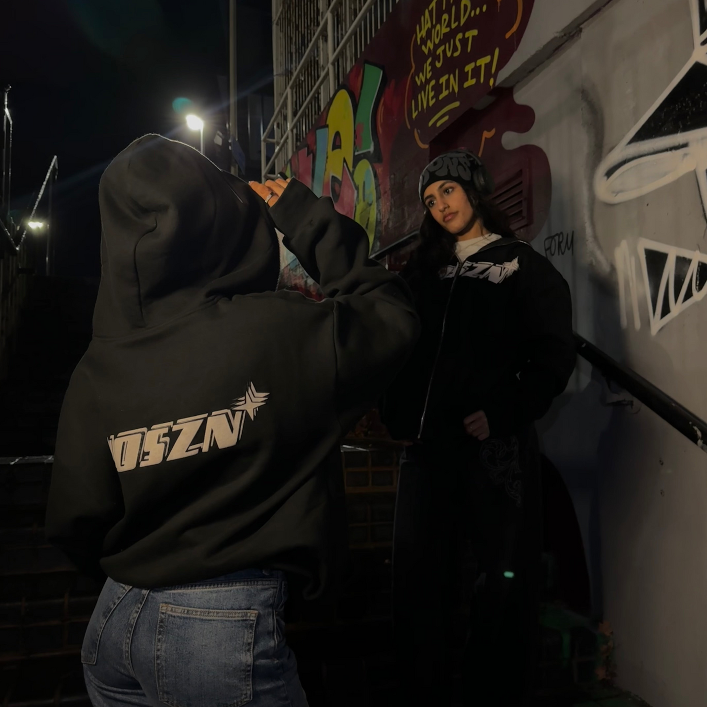 Headphone Hoodie Zipup - school - NoSzn Wear