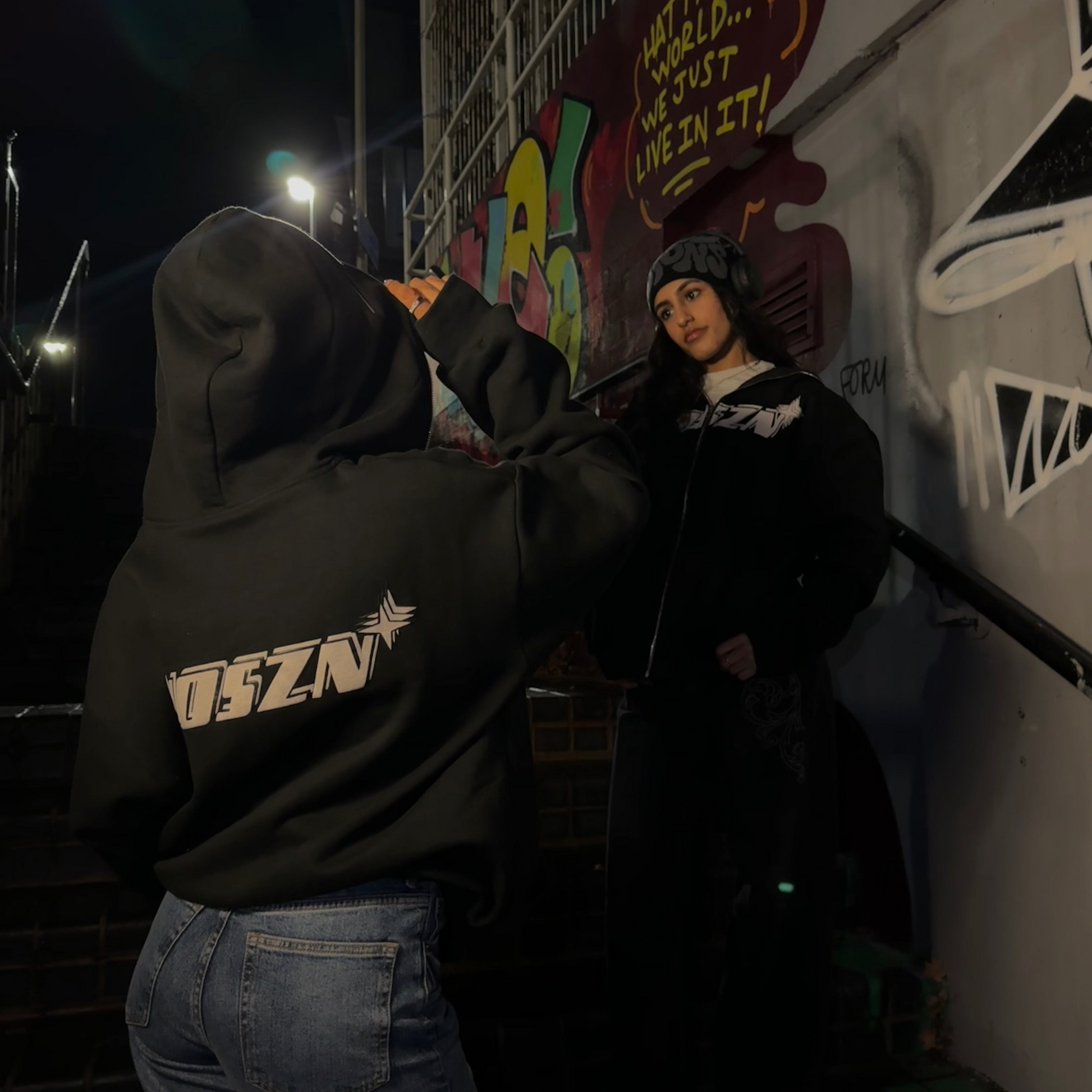 Headphone Hoodie Zipup - school - NoSzn Wear
