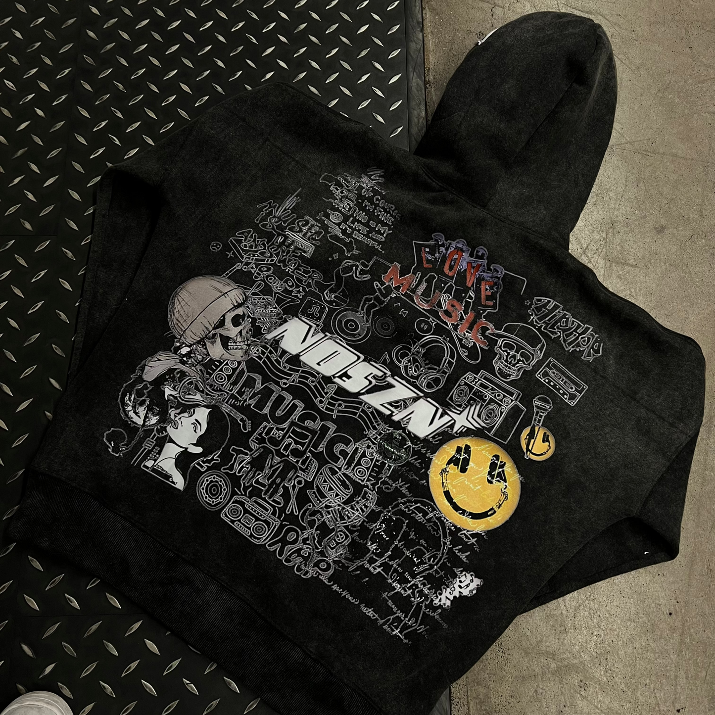 Obsidian Gym Hoodie - NoSzn