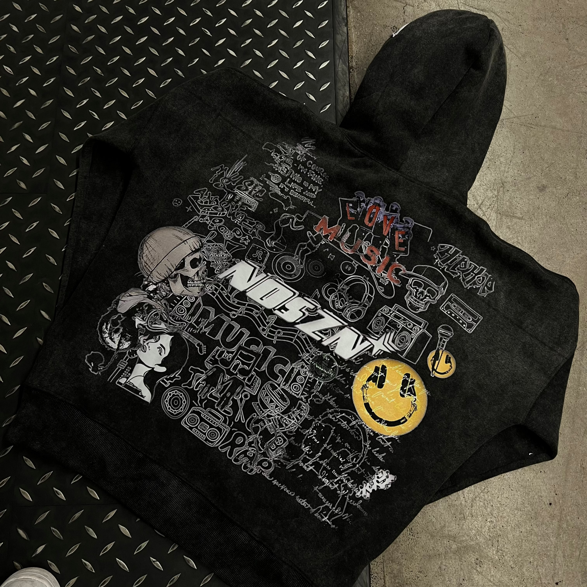 Obsidian Gym Hoodie - NoSzn