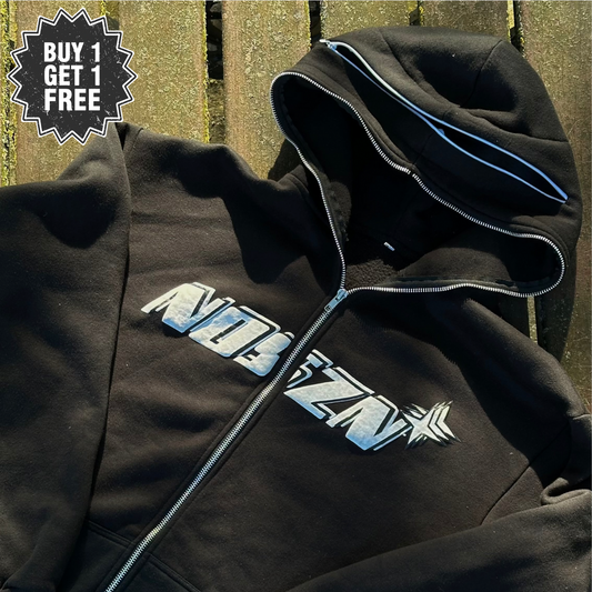 Headphone Hoodie Zipup - school - NoSzn Wear